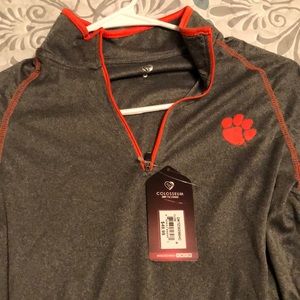 Clemson half-zip pullover